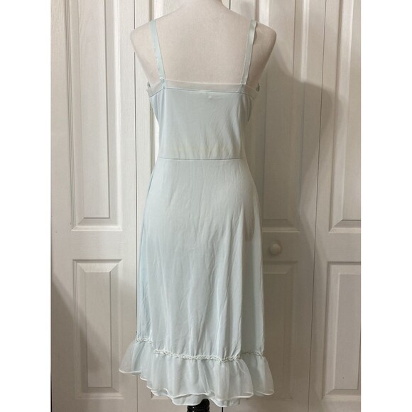 Vintage Fit Rite Chiffon Satiny Nightgown Nylon Braided Trim Fit Rite - Picture 16 of 16